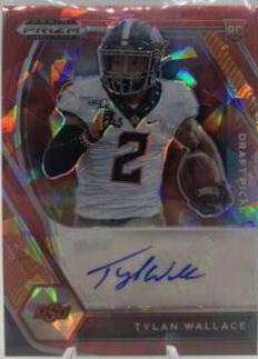 Tylan Wallace [Red Ice Prizm] #DPA-TWA