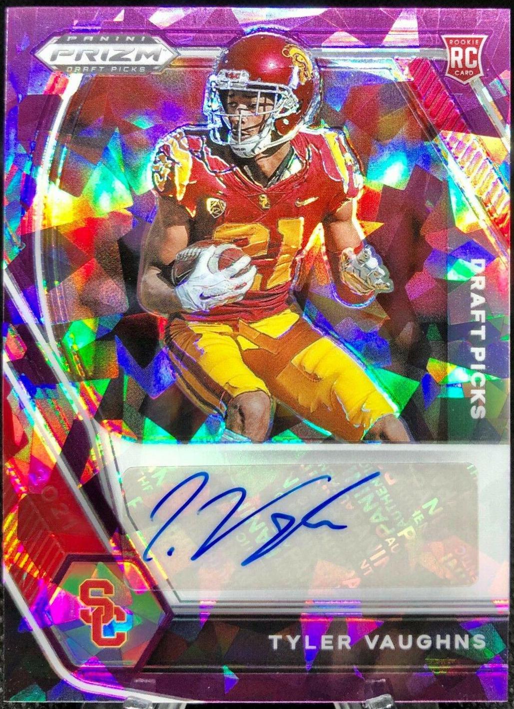 Tyler Vaughns [Purple Ice Prizm] #DPA-TVA