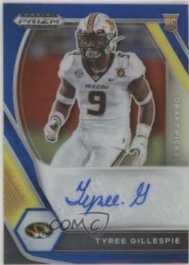 Tyree Gillespie [Blue Prizm] #DPA-TGI