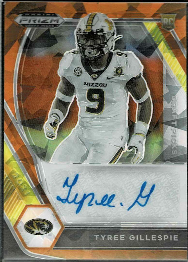 Tyree Gillespie [Orange Ice Prizm] #DPA-TGI
