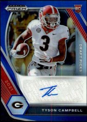 Tyson Campbell [Blue Prizm] #DPA-TYC