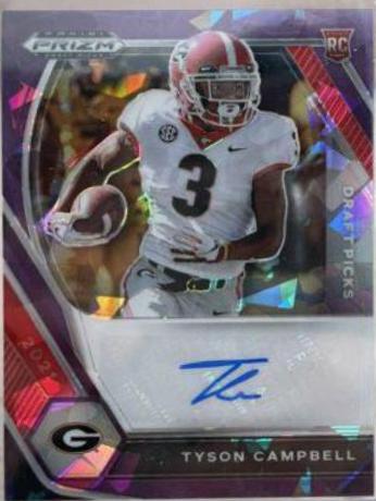 Tyson Campbell [Purple Ice Prizm] #DPA-TYC