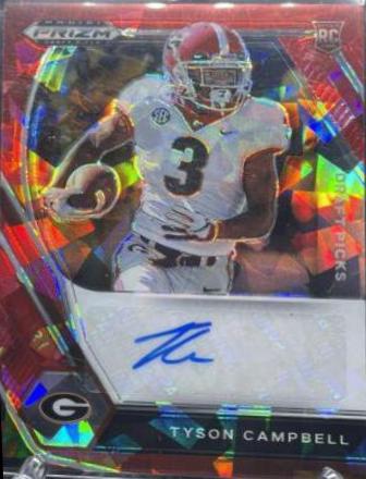 Tyson Campbell [Red Ice Prizm] #DPA-TYC