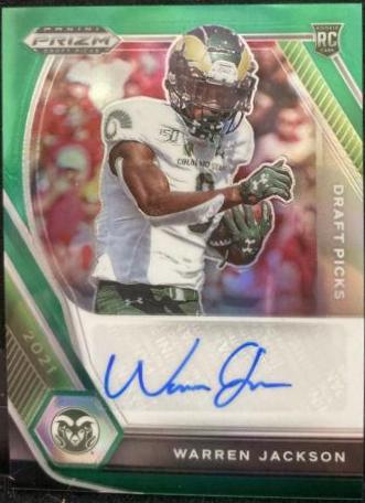 Warren Jackson [Green Prizm] #DPA-WAJ