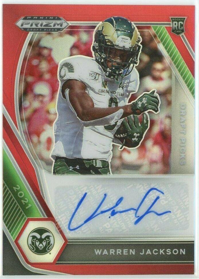 Warren Jackson [Red Prizm] #DPA-WAJ