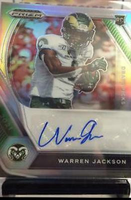 Warren Jackson [Silver Prizm] #DPA-WAJ