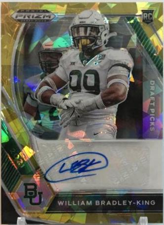 William Bradley King [Gold Ice Prizm] #DPA-WBK