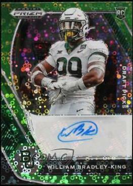 William Bradley King [Neon Green Circles Prizm] #DPA-WBK