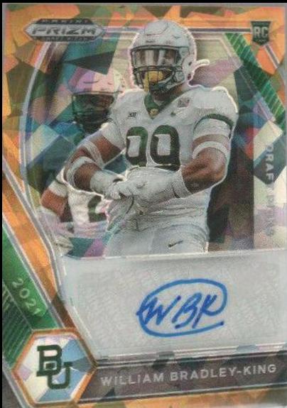 William Bradley King [Orange Ice Prizm] #DPA-WBK