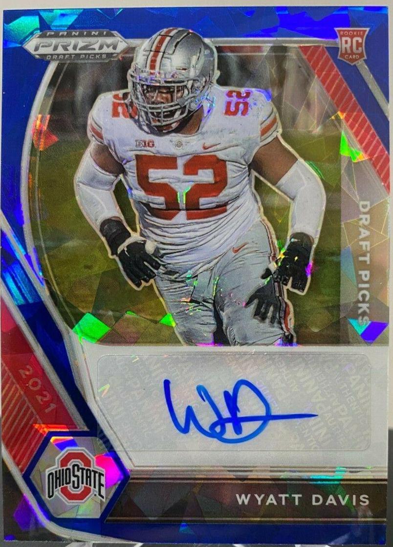 Wyatt Davis [Blue Ice Prizm] #DPA-WDA