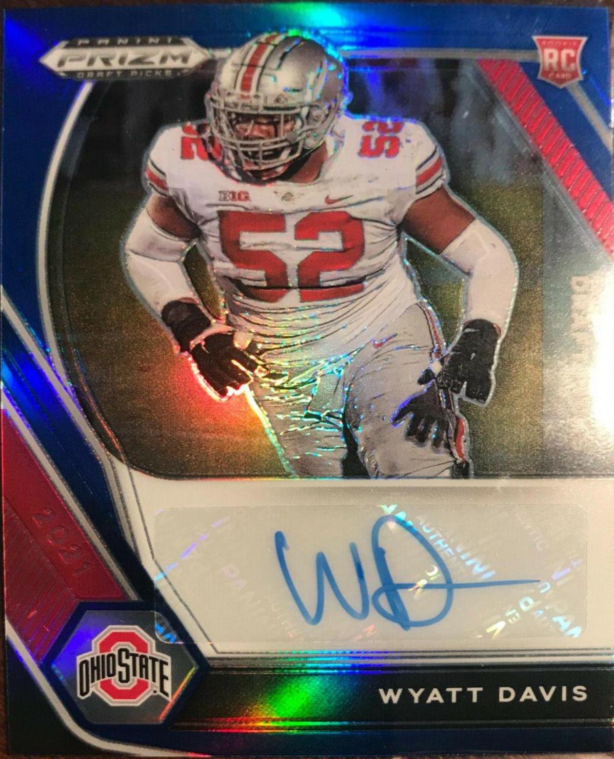 Wyatt Davis [Blue Prizm] #DPA-WDA
