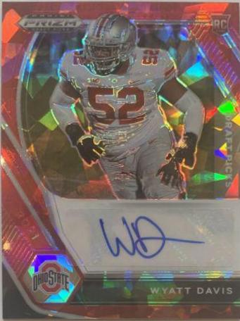 Wyatt Davis [Red Ice Prizm] #DPA-WDA