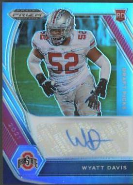 Wyatt Davis [Silver Prizm] #DPA-WDA