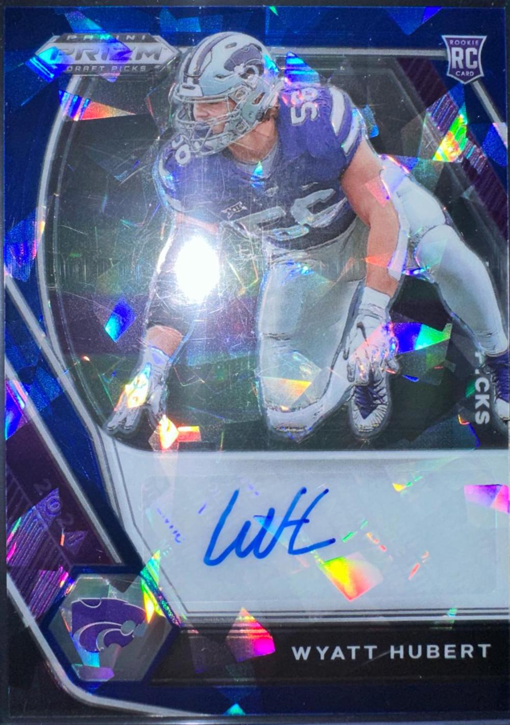 Wyatt Hubert [Blue Ice Prizm] #DPA-WHU