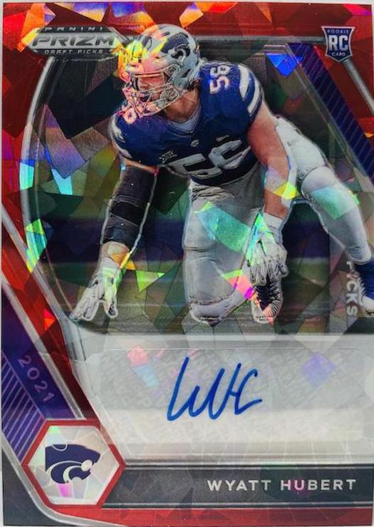 Wyatt Hubert [Red Ice Prizm] #DPA-WHU