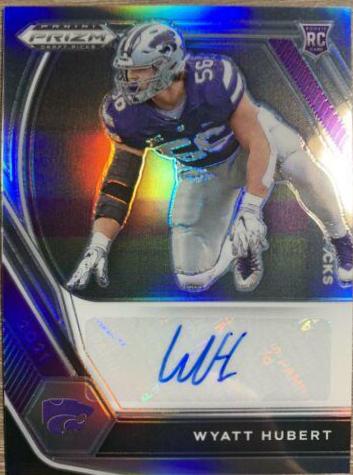Wyatt Hubert [Silver Prizm] #DPA-WHU