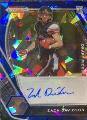Zach Davidson [Blue Ice Prizm] #DPA-ZAD