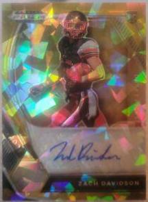 Zach Davidson [Gold Ice Prizm] #DPA-ZAD