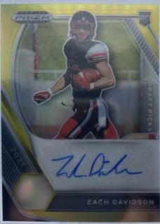 Zach Davidson [Gold Prizm] #DPA-ZAD