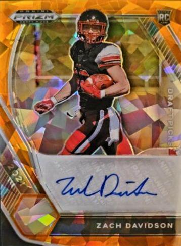 Zach Davidson [Orange Ice Prizm] #DPA-ZAD