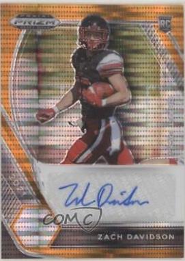 Zach Davidson [Orange Pulsar Prizm] #DPA-ZAD
