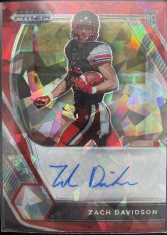 Zach Davidson [Red Ice Prizm] #DPA-ZAD