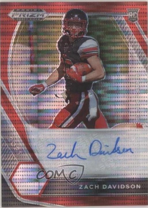 Zach Davidson [Red Pulsar Prizm] #DPA-ZAD