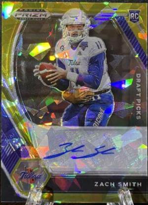 Zach Smith [Gold Ice Prizm] #DPA-ZSM