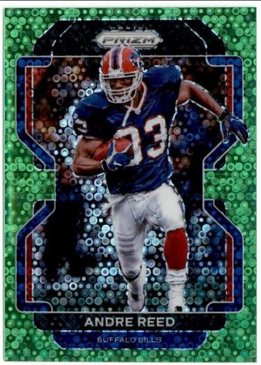 Andre Reed [Neon Green Prizm] #124