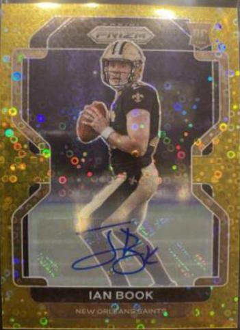 Ian Book [Autograph Gold Prizm] #357