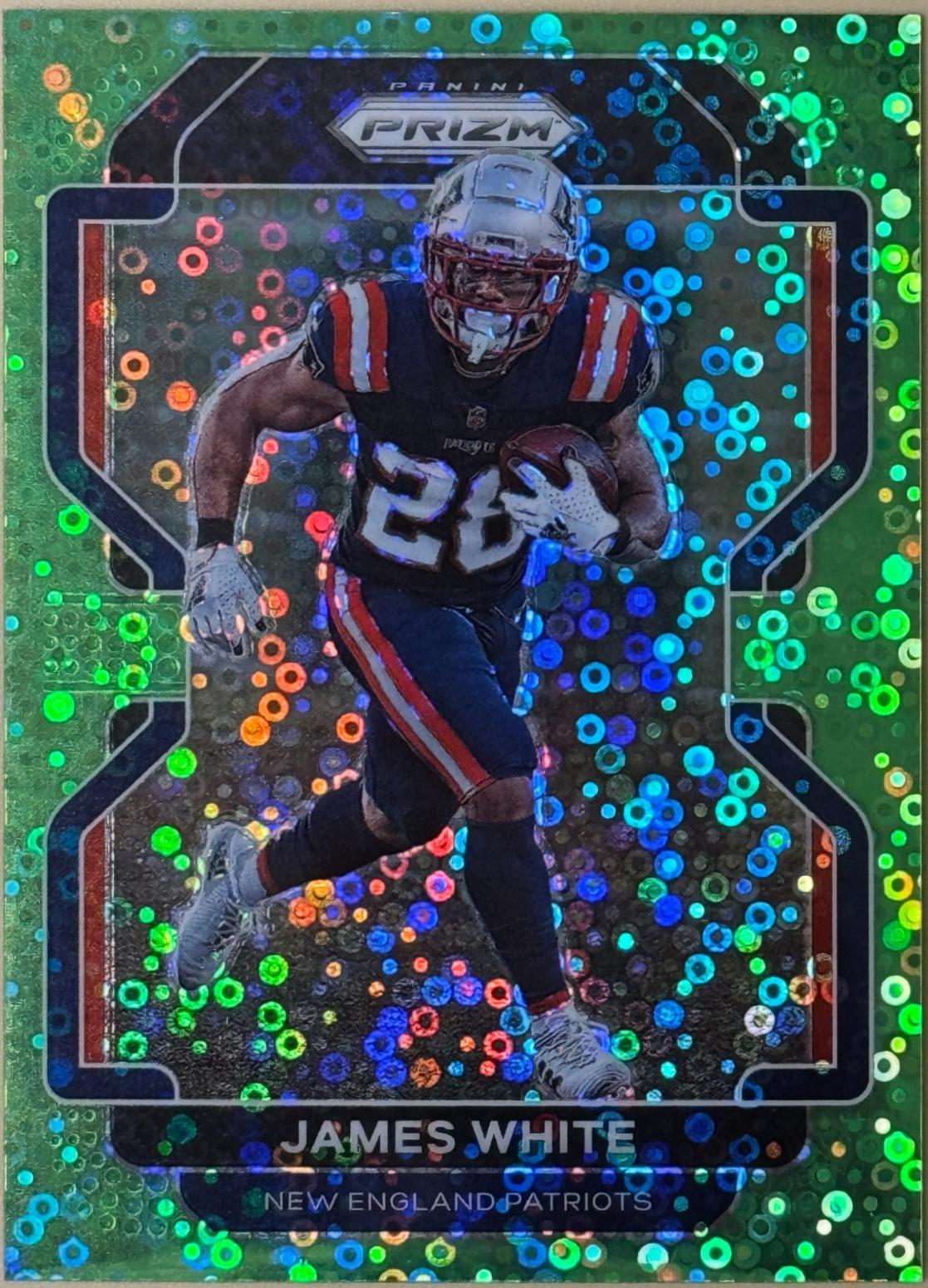 James White [Neon Green Prizm] #98