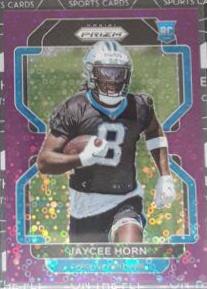 Jaycee Horn [Purple Prizm] #373