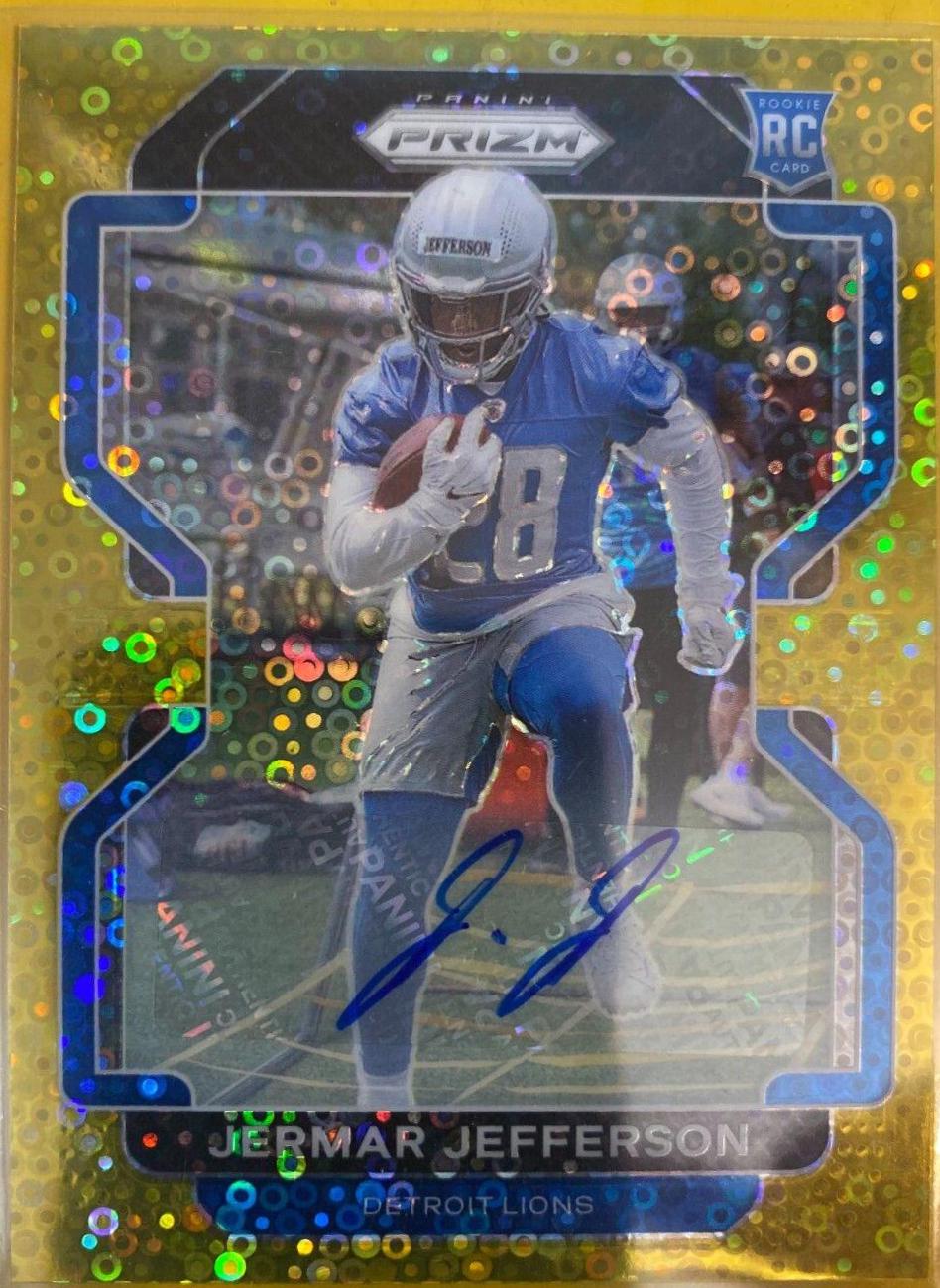 Jermar Jefferson [Autograph Gold Prizm] #404