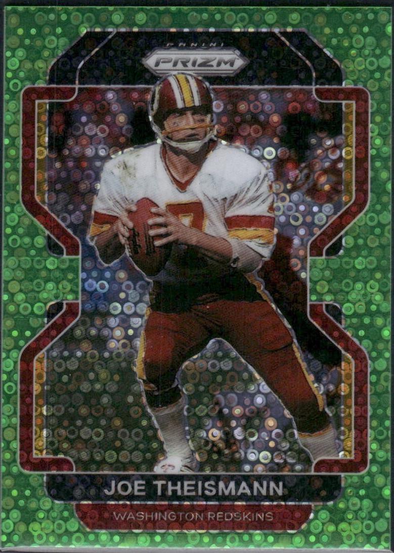 Joe Theismann [Neon Green Prizm] #217