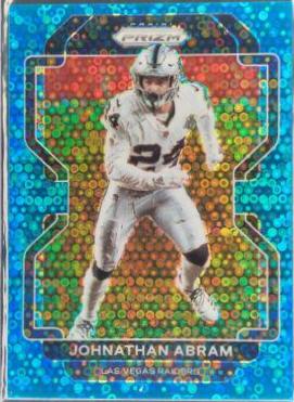 Johnathan Abram [Blue Prizm] #182