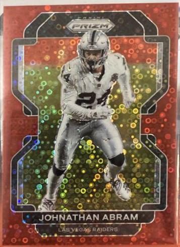 Johnathan Abram [Red Prizm] #182