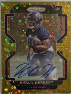 Khalil Herbert [Autograph Gold Prizm] #425