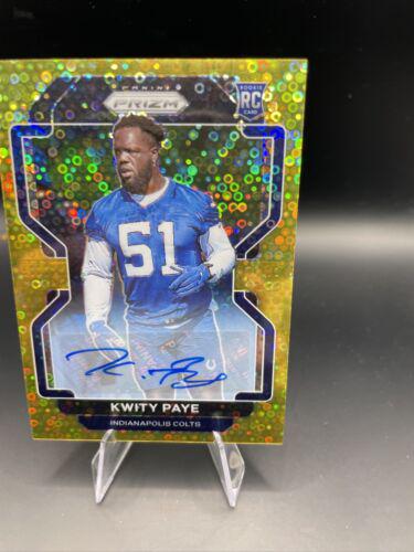Kwity Paye [Autograph Gold Prizm] #378