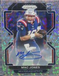 Mac Jones [Autograph Gold Prizm] #336