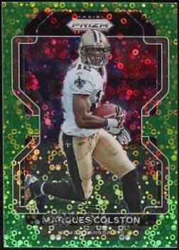Marques Colston [Neon Green Prizm] #310