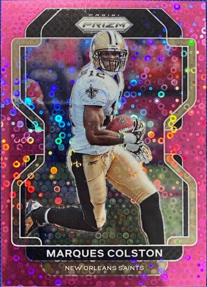 Marques Colston [Pink Prizm] #310