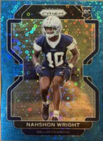 Nahshon Wright [Blue Prizm] #438