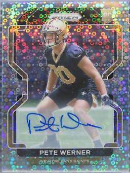 Pete Werner [Autograph Prizm] #391
