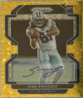 Simi Fehoko [Autograph Gold Prizm] #371
