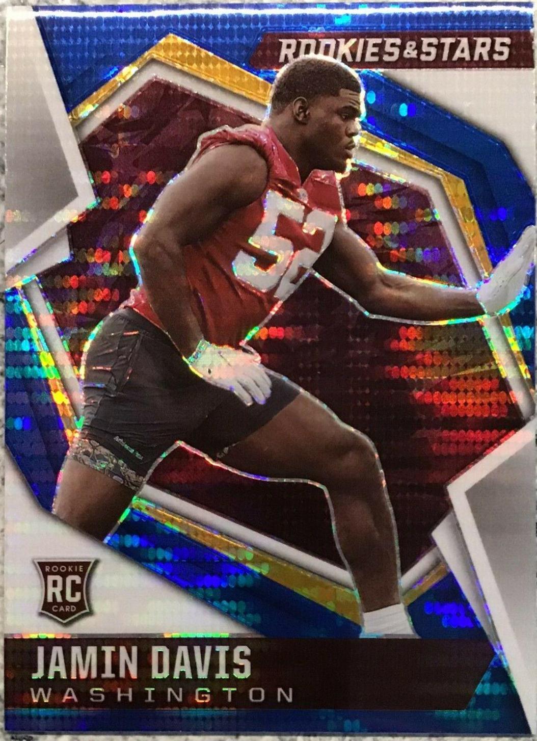 Jamin Davis [Blue Pulsar Prizm] #179
