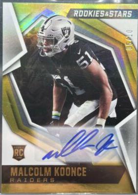 Malcolm Koonce [Signature Gold] #198