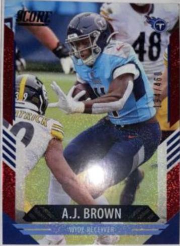 A. J. Brown [Dots Red] #183