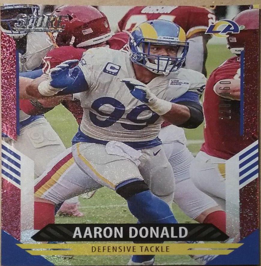 Aaron Donald [Dots Red] #255