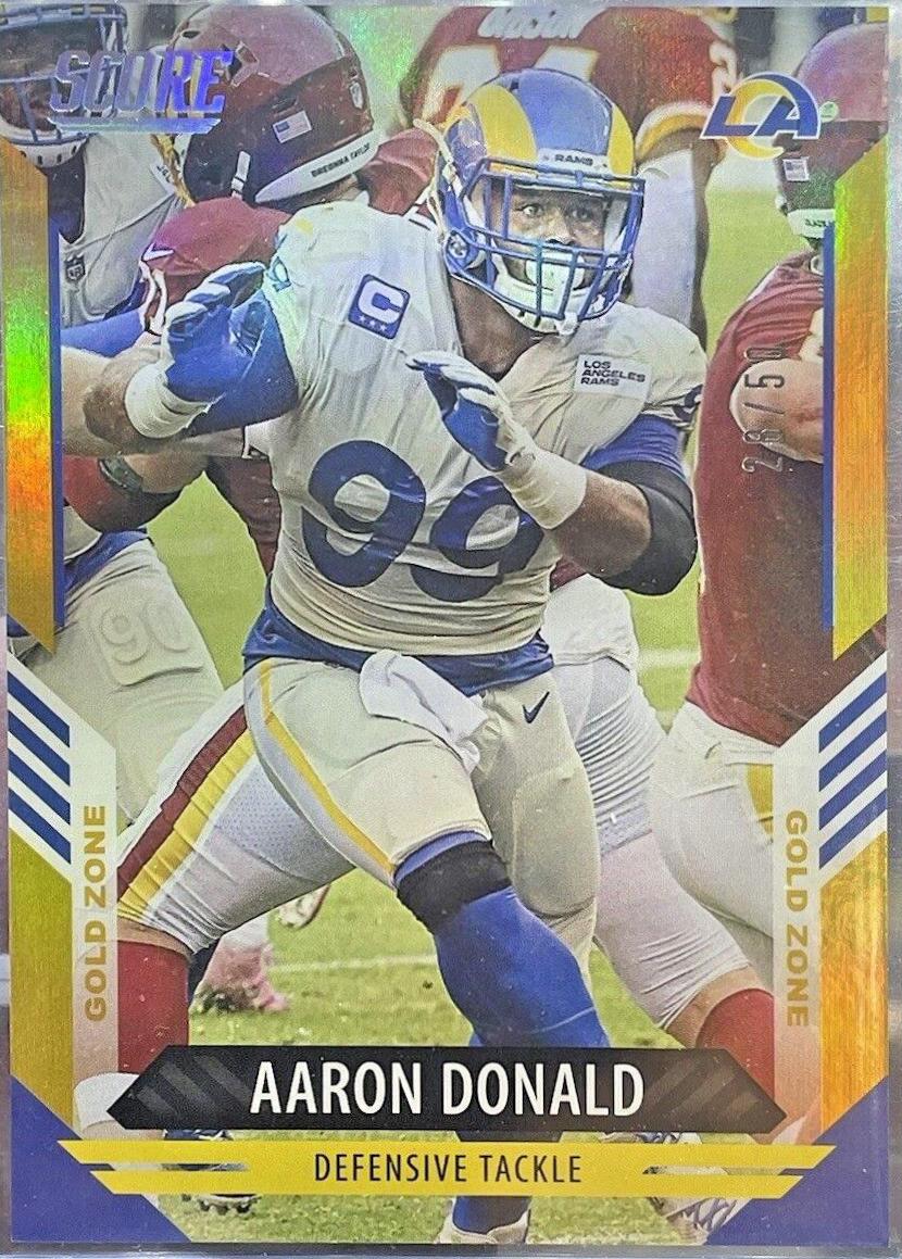 Aaron Donald [Gold Zone] #255