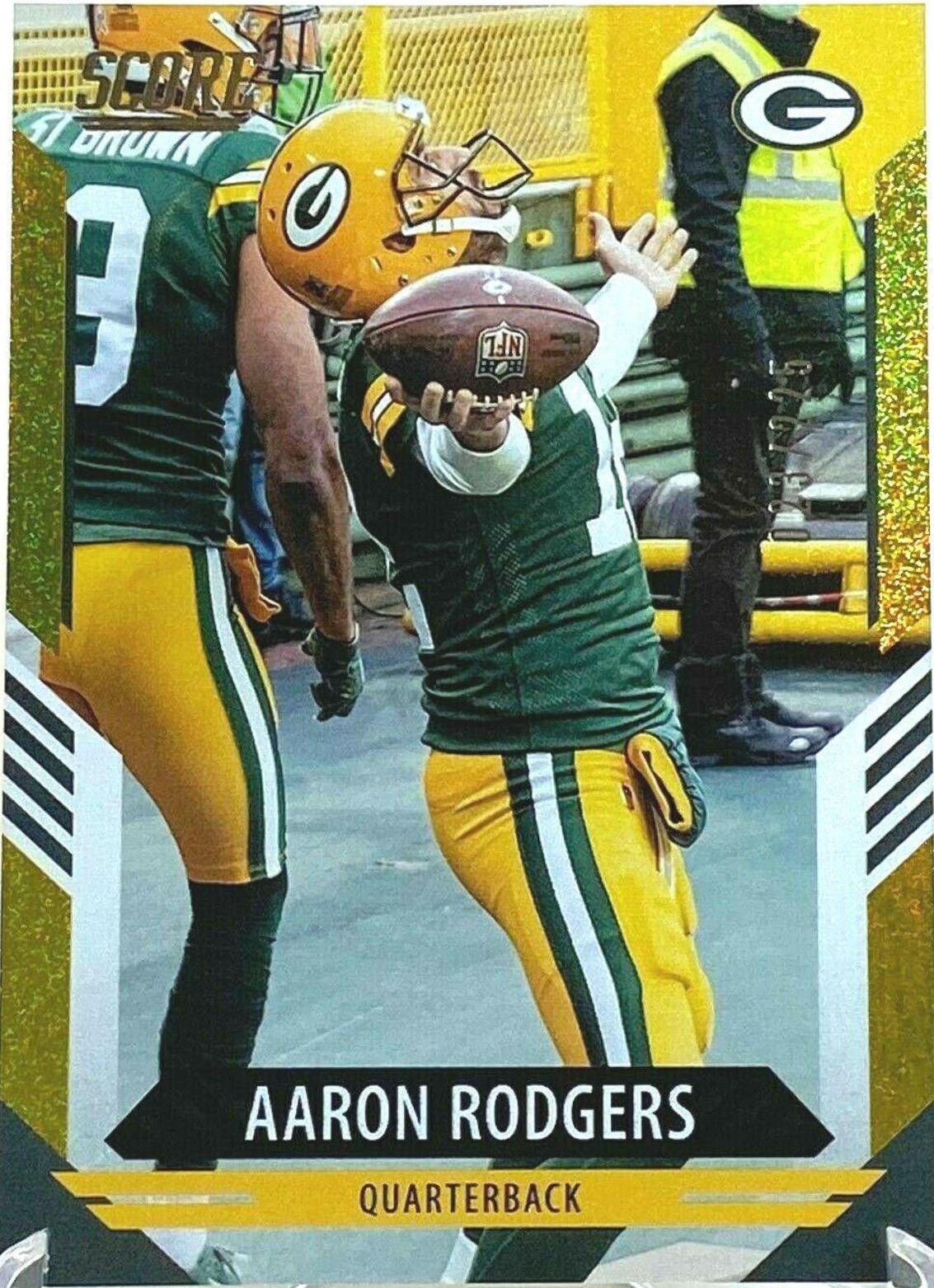 Aaron Rodgers [Dots Gold] #138